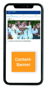 content banner auf fupa.net/saarland