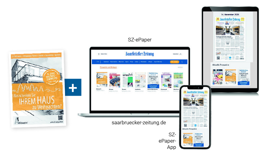 So sieht die digitale Beilage von Media Sales SZ aus: Werben Sie mit uns, um Reichweite zu erzielen.