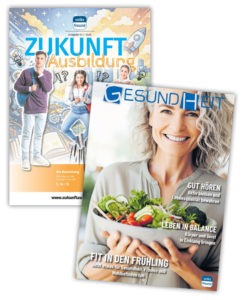 Die Titelseiten zweier Special-Interest-Magazine des Trierischen Volksfreund werden dargestellt.