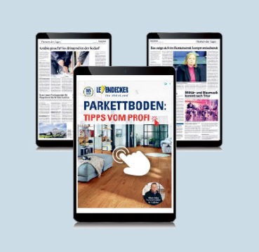 Werbeform Interstitial im ePaper des Trierischen Volksfreund