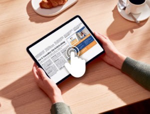Klickbare Anzeigen im ePaper von Saarbrücker Zeitung und Trierischer Volksfreund